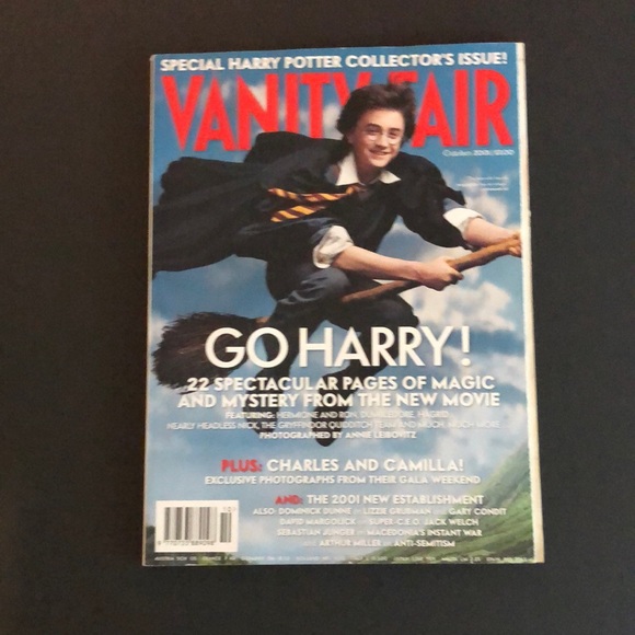 Special Harry Potter Collectors Issue - Vanity Fair Magazine October 2001 - Picture 1 of 3